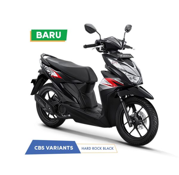 Honda Beat CBS hard rock black