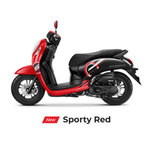 Scoopy Sporty Red