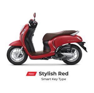 Scoopy Stylish Red